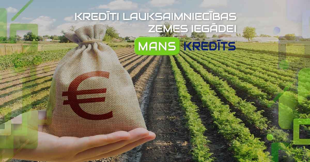 bilde kredīti lauksaimniecības zemes iegādei